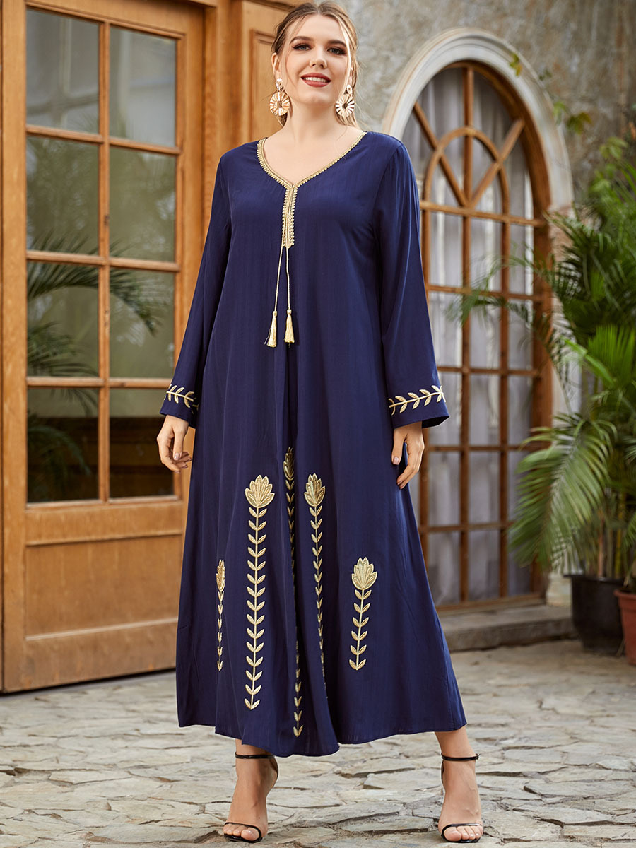  Islamic Clothing Plus Size Modest Hijabi Burka Kaftan Musulmane Burqa Femme 2022 Fashion Dubai Muslim Women Modern Arabic Turkish Vetements Maxi Dress Abaya