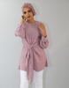 Malaysia Arabic Modern Women 2022 Modest Islamic New Design Casual Shirt