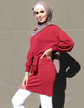 2022 Arabic Women Modern Dubai Malaysia Islamic Casual New Design Modest Shirt
