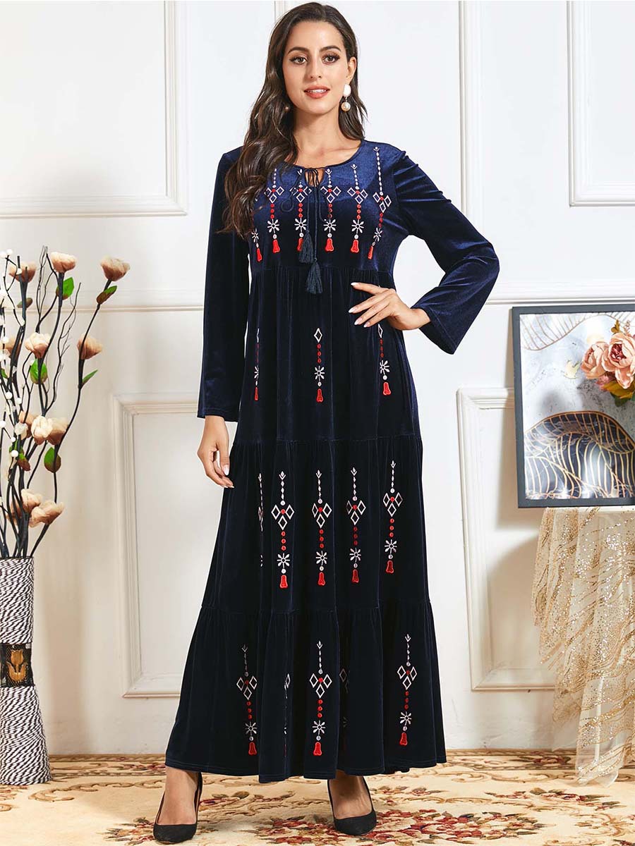  Women Dubai Muslim Musulmane Arabic Modern Burka Kaftan Vetements Turkish Femme Burqa 2022 Hijabi Islamic Clothing Fashion Modest Maxi Dress Abaya