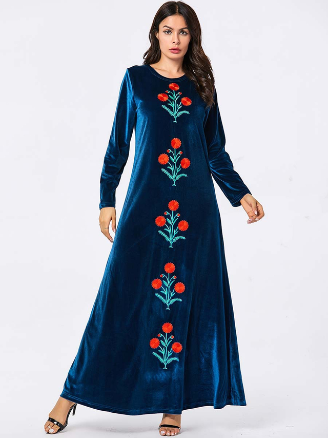  Burka Women Kaftan Hijabi Turkish Musulmane Muslim Burqa Arabic Femme 2022 Modern Islamic Clothing Modest Fashion Vetements Dubai Maxi Dress Abaya