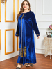  Prayer Clothes Vetement Femme Embroidery Dubai Robe Femme Musulman Turkish Modest Vêtements Kebaya Maleisie Borka Islamic Clothing Women Maxi Dress Abaya