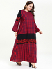  Dubai Vetement Femme Prayer Clothes Borka Robe Femme Musulman Women Turkish Vêtements Embroidery Modest Islamic Clothing Kebaya Maleisie Maxi Dress Abaya
