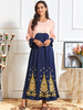  Women Borka Turkish Kebaya Maleisie Robe Femme Musulman Modest Vetement Femme Islamic Clothing Prayer Clothes Vêtements Embroidery Dubai Maxi Dress Abaya