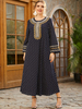  Dubai Arabic Turkish Vetements Women Femme Musulmane Burka Hijabi Kaftan Muslim Islamic Clothing Burqa Fashion Modern 2022 Modest Maxi Dress Abaya