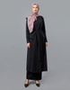 Modern New Design Malaysia Robe Arabic Islamic Salwar Kameez Women 2022 Casual Open Abaya