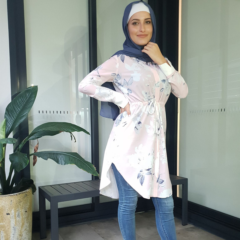 Arabic Islamic 2022 Modern Women Modern New Design Malaysia Casual Shirt