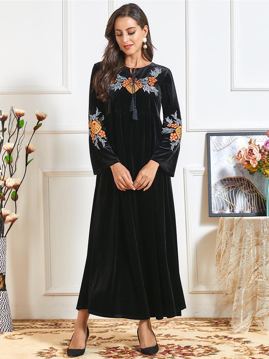  Vetements Femme 2022 Dubai Muslim Musulmane Kaftan Turkish Modern Hijabi Women Burka Burqa Arabic Islamic Clothing Modest Fashion Maxi Dress Abaya