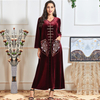  Women Burka Femme Fashion Turkish Turkish Dubai Kaftan Burqa Islamic Clothing Vetements Borka Modest Fabric Musulmane Cotton Muslim Dresses Hijabi Maxi Dress Abaya
