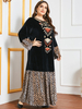  Burka Fashion Islamic Clothing Women Femme Borka Kaftan Dubai Turkish Fabric Modest Cotton Burqa Muslim Dresses Hijabi Vetements Turkish Musulmane Maxi Dress Abaya