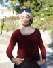 2022 Arabian Women Modern Dubai Malaysia Islamic Modest New Design Arabic Casual Shirt