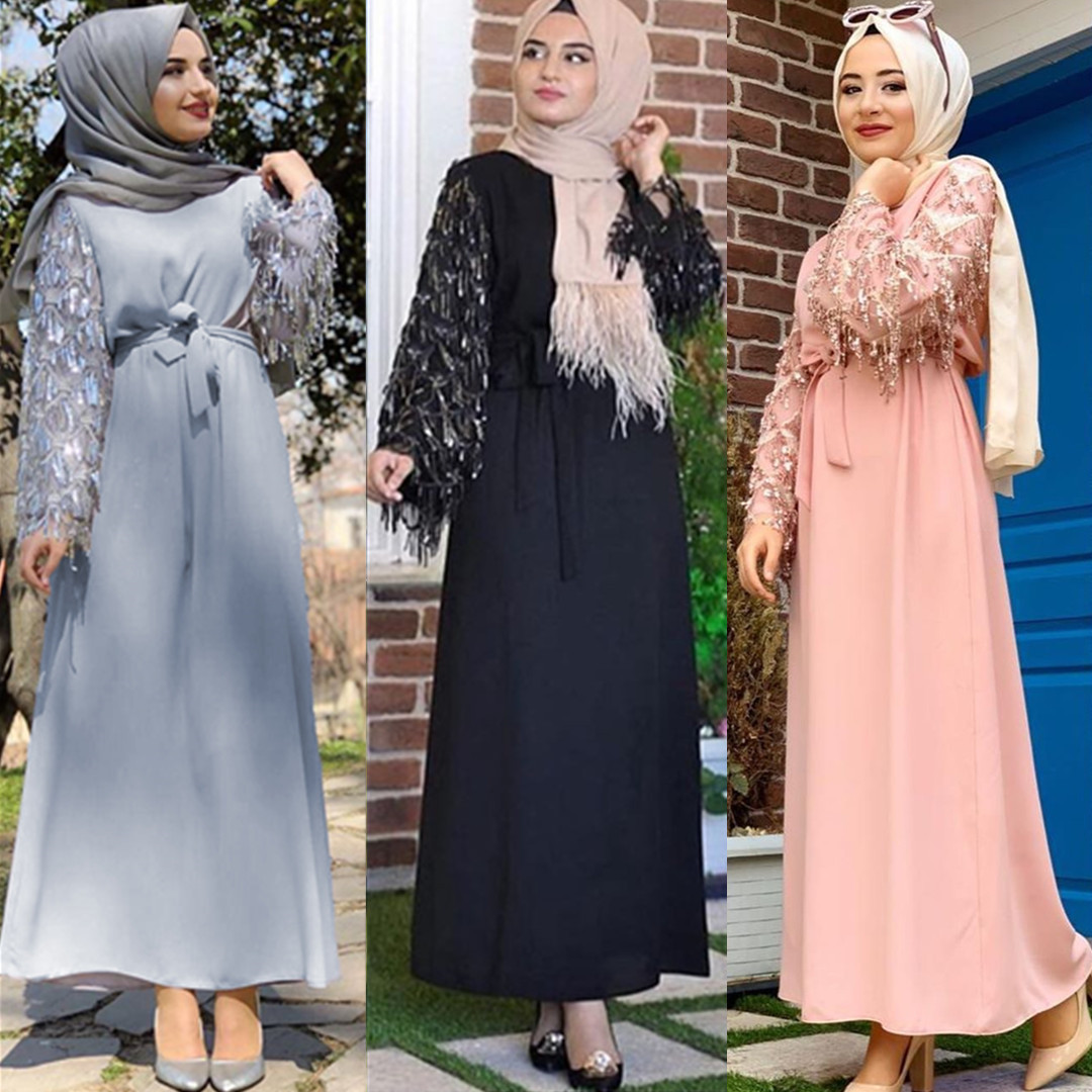  Kimono Kaftan Morocco Robe 2022 Dubai Modest Islamic Clothing Muslim Cotton Burka Turkish Jalabiya Arab Prayer Women Maxi Dress Abaya