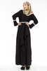  Kimono Islamic Clothing Kaftan Robe Burka Muslim Turkish Modest Dubai Cotton Morocco 2022 Jalabiya Arab Prayer Women Maxi Dress Abaya