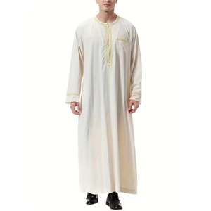 New Trend OEM ODM Men's Saudi Arabian Formal Jubba Thobe Dressing for Adults