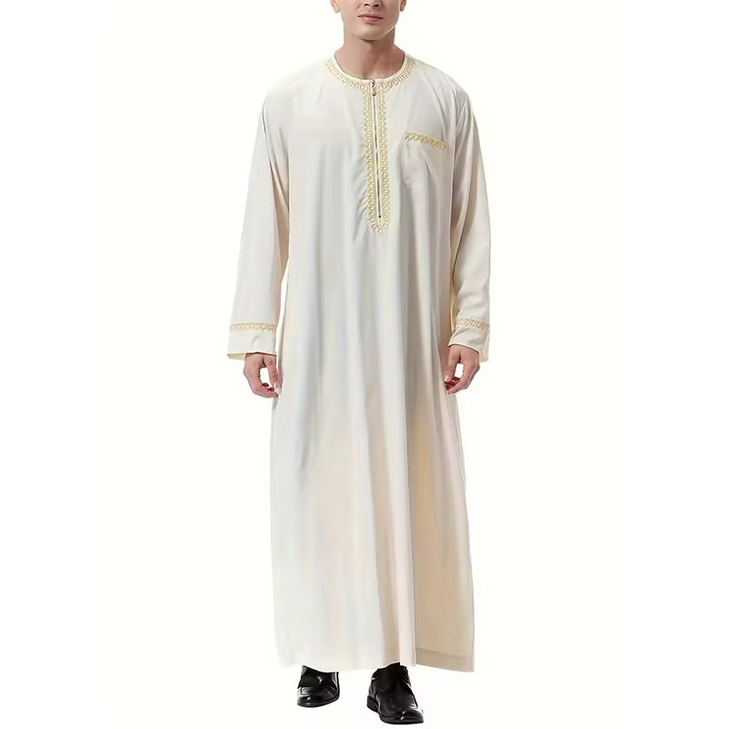 New Trend OEM ODM Men's Saudi Arabian Formal Jubba Thobe Dressing for Adults