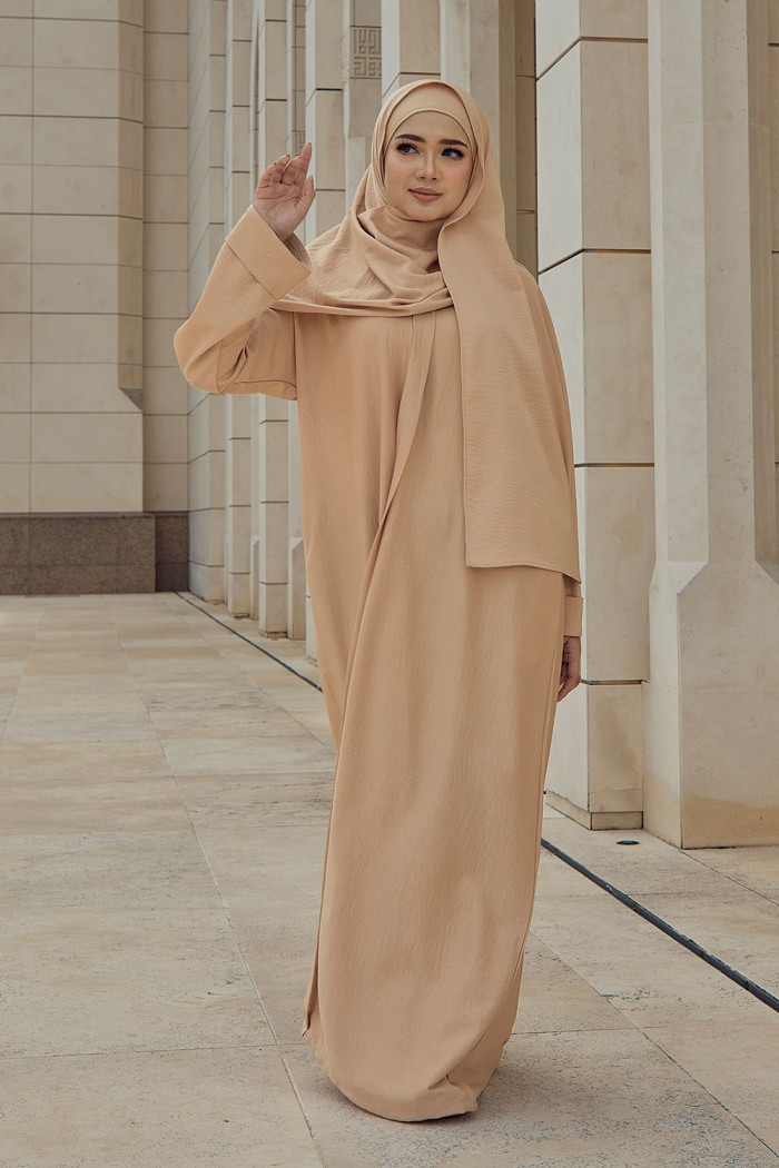 Abaya Aisyah - Nude (1)