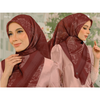 SIPO Custom printing Wholesale Lightweight pastel color women fashion floral print shawls and scarf muslim hijab cotton hijab printed
