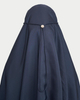 SIPO Oem Custom embroidery 2 piece Ramadan Malaysia Singapore Prayer set Muslim Clothing Silk Satin Telekung