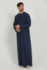 SIPO Wholesale Premium Emirati Style Muslim Men Thobe For Prayer Muslim Clothing Special Design Thobe For Islamic