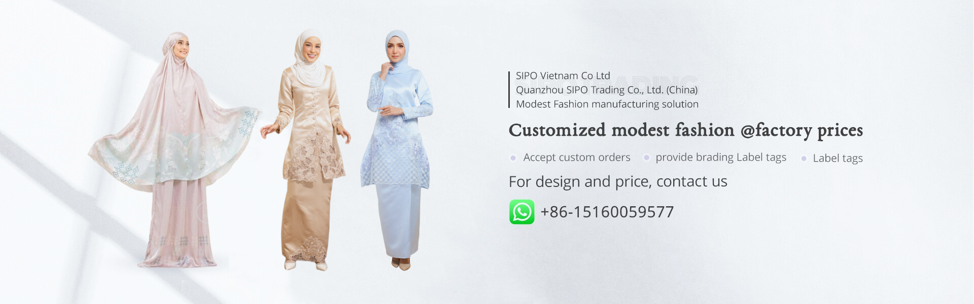 Custmized modest fashion