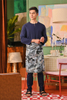 SIPO Oem Design Eid Malaysia Men's Traditional Kurta with Key-Hole Neckline And Button Detail