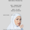SIPO New Arrival Women's Telekung Soft Cotton Prayer Set Primrose Flowers Embroidery Design for Malaysia Women