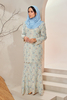 SIPO Wholesale Luxury 2024 Latest Elegant Embroidery Muslim Dress Malaysia Baju Kurung Muslim Clothing