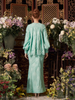 SIPO Wholesale High Quality Lace Elegent Women Dresse Malaysia Baju Kurung Lantern Sleeve Modest Fashion Wear Kurung Modern