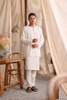 SIPO Wholesale Supplier of Men's Keyhole Kurta with Button Accents 