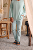 SIPO Wholesale Malaysia Men's Kurta with Modern Keyhole Neckline