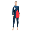 SIPO FREE SHIPPING Modest Conservative High Elasticity Women Sunscreen Swimsuit Burkini Islamic Muslim Swimwear With Chest Pad