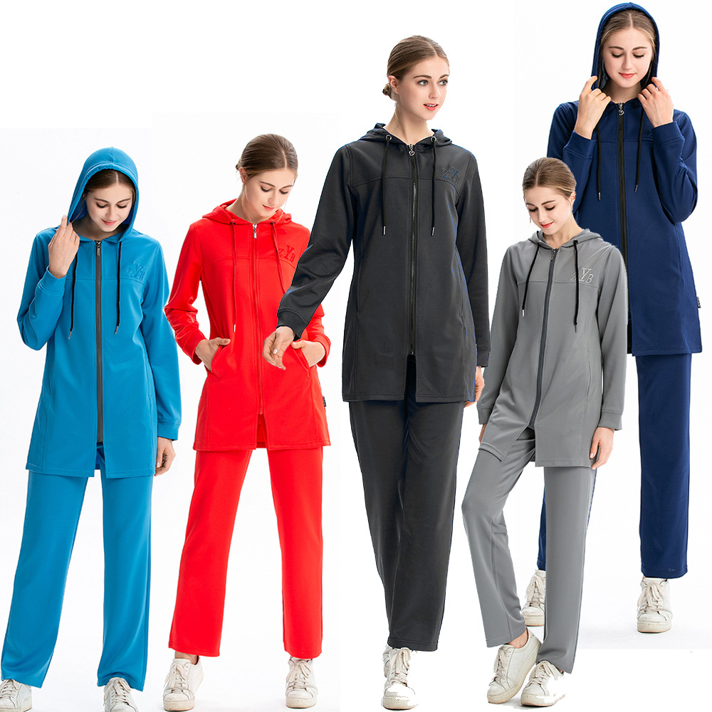 SIPO Arabic Long Sport Suits Middle East High Quality Wholesale Muslim Sportswear Free Shipping Islamic Clothing