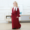 Wholesale Floral Child Kid Modest Muslim Islamic Open Abaya Kimono Cardigan