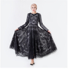 Two-Piece Double-Decker Cutting Pleated Mesh Tulle Elastic Waist Islamic Clothing Abaya