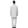 Middle East Double Pieces Modest Botton Line Man Throb With Pocket