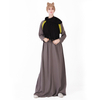 High Quality Spring Season Long Sleeve Muslim Women Gem Abaya Islamic Clothing
