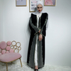 Modern Open Abaya Wedding Women Long Sleeves Wear Islamic Clothing Muslim Dresses