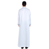 Amazon Hot Sale Pure Color Modest Full Length Round Collar Man Thobe