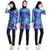 SIPO Cheap Wholesale Ladies Swimsuit FREE SHIPPING 2021 Malaysia Islamic Solid Color Muslim Three Pieces Swimwear For Women