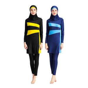 SIPO Hot-selling Swimsuits in Europe And America Five-piece Conservative Swimwear High Elastic Beachwear