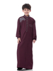Fast Dispatch Modest Arab Boy Children's Clothing Thobe Male Shirt Long Sleeve Abaya