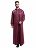 FREE SHIPPING Designer Arabic Jubba Embroidery Breathable Long Sleeve Islamic Clothing Robe Men Thobes For Muslims Brothers