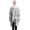 Indonesia Fashion Traditional Formal Wear Long Sleeve Muslim Islamic Women Kebaya Dresses Clothing