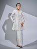 SIPO 2024 New Design Women Fashion Muslim Long Sleeves Embroidery Islamic Clothing Muslim Dresses Malaysia Baju Kurung