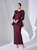 SIPO Wholesale in Vietnam 2024 Design Baju Kurung Malaysia Women Muslim Clothing Hot Selling Wanita Islamic Dress