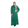 Long Sleeve Round Neck Fashion Hui Nationality Full Lining High Quality Lace Dress Foreign Trade Muslim Source of Plus Size