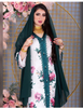  Abaya Islamic Clothing Maxi Print Latest Designs Cotton Modest Embroidery Muslim Dress Dubai Borka Women Vêtements Kimono Abaya