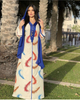  Cotton Muslim Dress Women Open Vêtements Modest Embroidery Borka Dubai Print Islamic Clothing Kimono Abaya