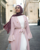 Long Sleeve Kimono Plus Size Modest Fashion Loose Casual Islamic Robe Muslim Maxi Dresses Abaya