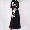 Arabic Modest Fashion Loose Casual Islamic Dress Plus Size Robe Muslim Maxi Dresses Abaya